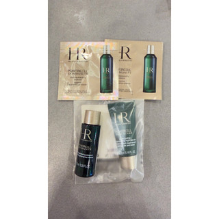 《旅行組合售》HR 赫蓮娜 植萃綠寶修護夜間安瓶 5ml+綠寶修護精華露10ml+綠寶修護精華1.5ml
