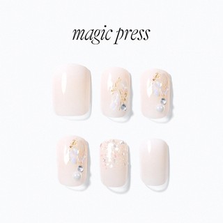 【DASHING DIVA】magic press薄型經典美甲片 30入 清透光感(標準)