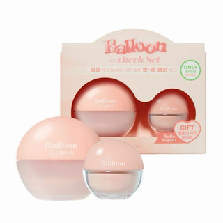 全新現貨-韓國🇰🇷空運-Etude House「輕盈頰彩蜜粉球」套組-Bebe Yogurt杏桃優格