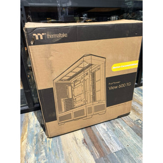 售 Thermaltake View 600 TG Butter Caramel 機殼（含 LCD 螢幕＋9 顆)