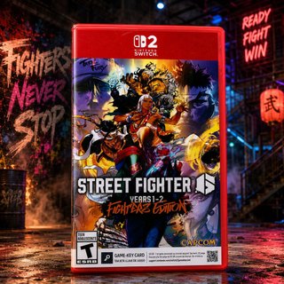 【一起玩】NS2 Switch2 快打旋風 6 Years 1-2 Fighters Edition 中文版 快打6
