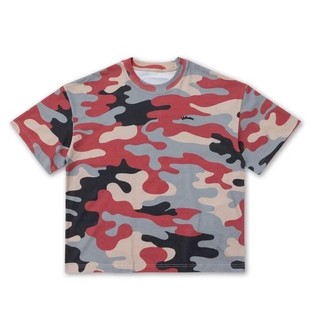 WODEN All-over Pattern LOGO Tee | 黑紅迷彩