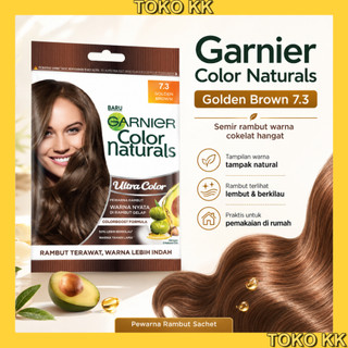 Garnier Color semir rambut pewarna KBT89 GOLDEN BROWN