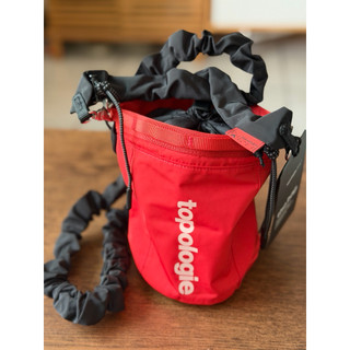 Topologie Chalk 多功能鎂粉包 chalk bag 紅 （僅含包款）
