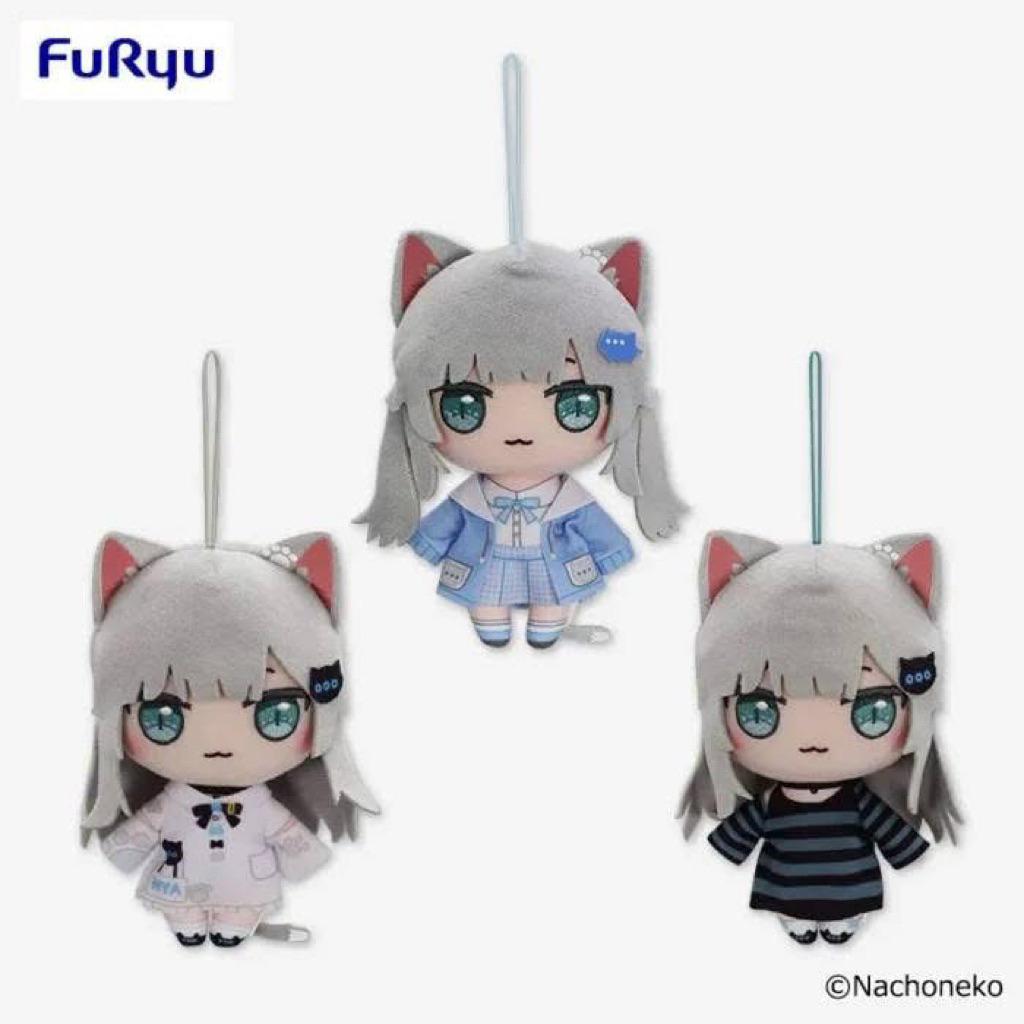 ✔️現貨🇯🇵日版 甘城なつき Nachoneko 吊飾娃娃/絨毛娃娃/掛飾/掛件 FuRyu 景品 布偶/玩偶