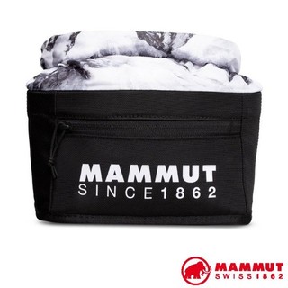 【MAMMUT 長毛象】Boulder Chalk Bag 印花抱石粉袋/2050-00280-0001 黑