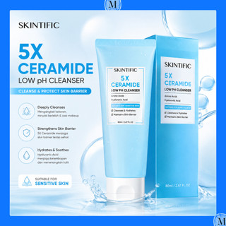 SKINTIFIC 5X Ceramide Low pH Cleanser Skincare MKBT105 #14平輸
