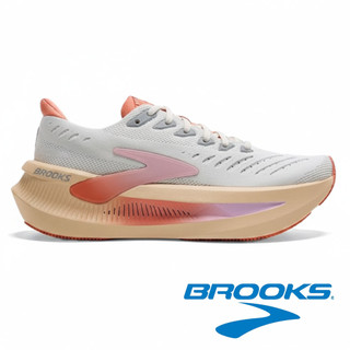 【BROOKS】Glycerin Max 2 女平穩型運動鞋『白/橘』120468