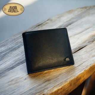 【寧寧精品】台中35年老店 沙伯迪澳 Sob Deall 咖啡色附小拉鏈零錢袋短夾 男短夾區 0014