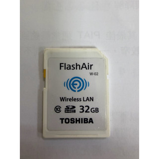 日本Toshiba FlashAir Wifi SD卡 容量 32G 硬體版本W-02
