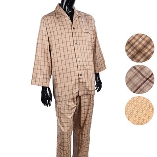 BURBERRY經典格紋純棉襯衫長袖家居服套裝(任選)｜GoBrand購名牌