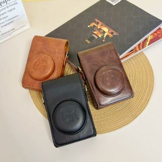 理光GR3 GR4相機包 gr3x保護皮套 gr4 hdf 全包收納殼 附肩帶 單肩包