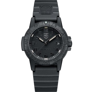 LUMINOX 雷明時Sea Turtle 革龜 海龜系列 碳纖維複合材質腕錶 手錶-黑/39mm1LM-0301BO