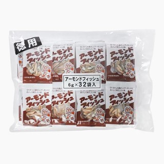 日本 藤澤德用杏仁小魚乾一袋 Fujisawa 藤沢商事 日本小學營養午餐專用指定營養 魚乾 杏仁小魚