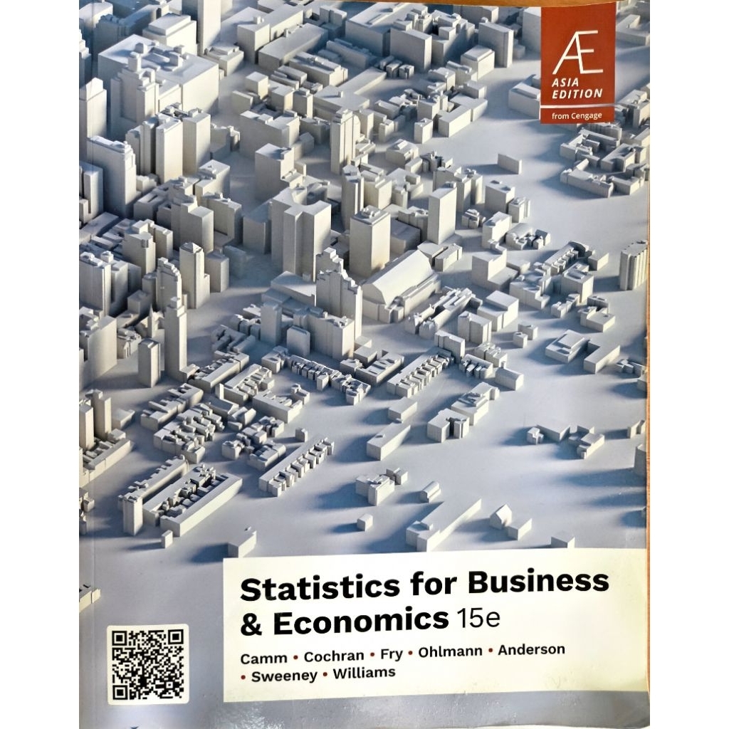 statistics for business 15e的價格推薦- 2026年10月| 比價比個夠BigGo