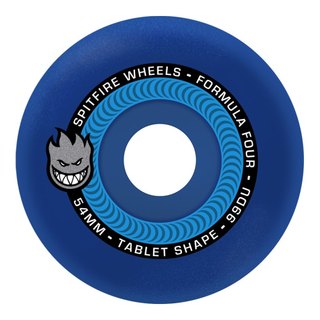 Spitfire F4 Team Tablet Colors Ice Blue 54mm 99A 輪組