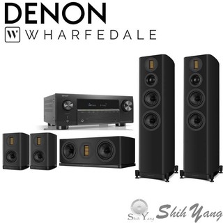 DENON AVR-X2900H+WHARFEDALE EVO 5.4+EVO 5.C+EVO 5.1 5聲道家庭劇院組