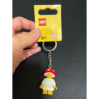 Lego吊飾 鑰匙圈 蘑菇人 全新 機場購入 高約4公分 正版商品