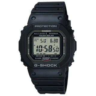 CASIO 卡西歐 G-SHOCK 日本原裝首次來台 電波太陽能運動膠帶錶-黑 / GW-5000U-1 父親節 情人節