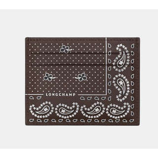 Longchamp Pocket 卡片夾 #Brown+贈同色束口袋