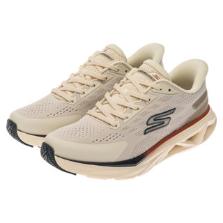 SKECHERS 男鞋 慢跑系列 瞬穿舒適科技 GO RUN GLIDE-STEP VORTEX-221040NAT