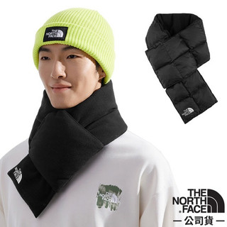 【The North Face】輕量保暖防潑圍脖.圍巾.領巾.頸套 /8F5H-JK3 宇宙黑
