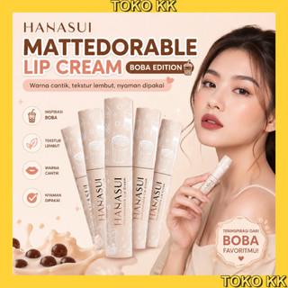 現貨 Hanasui Lip Cream Mattedorable Velvet Matte KBT124