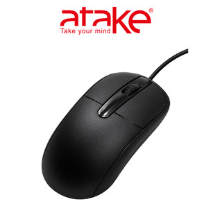 【ATake】 Q2 USB有線滑鼠 人體工學滑鼠 1000DPI 光學滑鼠 人體工學 辦公滑鼠 筆電滑鼠 桌機滑鼠
