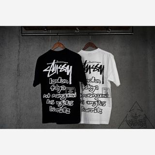 【HYDRA】Stussy Always World Tour Tee 草寫 巡迴 聯名 字型 短T【SUY142】