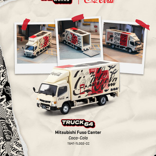 T64T-TL002-CC Mitsubishi Fuso Canter COCA- COLA