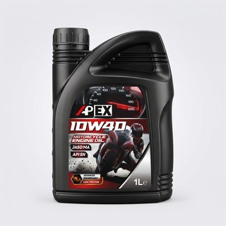 【APEX 】4T 10W40 四行程合成機油 1L API SN高轉速與極限騎乘 檔車/速克達/重機-油購耐斯