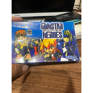 GBA GUNSTAR SUPER HEROES 銀河快槍手／火槍英雄 早期中文版 盒裝 老遊戲收藏