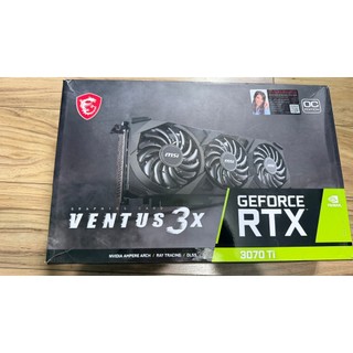 現貨 MSI 微星 RTX 3070 Ti VENTUS 3X 8G OC 三風扇 3080 4070 5060可參考
