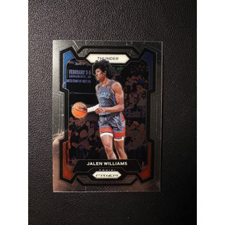 【雷霆核心】J-Dub! Jalen Williams 23-24 Prizm 球員卡