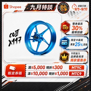 COLT 鍛造輪框『X117』五代戰ABS 六代戰 JETS JETSR JETSL DRG JETSL+C