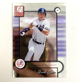 2001 Donruss Elite Derek Jeter 洋基隊 基特 隊長 球員卡 棒球卡