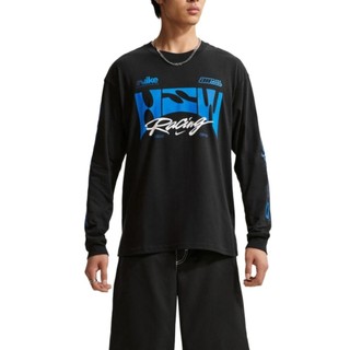 【NIKE】AS U NSW TEE LSE LS SWOOSH SPE 長袖 男 黑藍 T恤 IM3782-010
