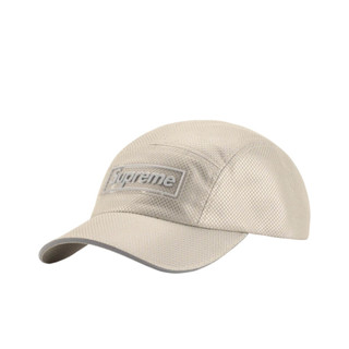 《後藤同學日系選物》 Supreme 26FW Metallic Mesh Camp Cap 帽子 銀色