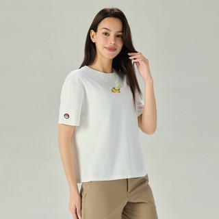 GIORDANO 女裝寶可夢印花短袖T恤 Pokémon系列 05396653