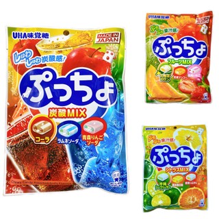 【味覺糖】日本零食 UHA 普超軟糖 (綜合汽水/綜合水果/綜合柑橘)