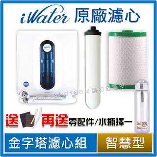 iWater 金字塔能量活水機【智慧型】陶瓷+高壓縮活性碳濾心⭐INOVA 瑛誼綠科技 金字塔 能量 水機 濾心