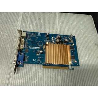 電腦雜貨店→二手 技嘉GV-N62128DE 128MB AGP 顯示卡 二手良品 $700