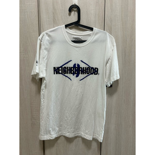 MDNS NEIGHBORHOOD 16年聯名三週年的白色短袖T恤