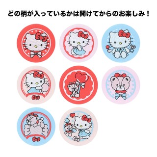 日本 sun-star 三麗鷗 Hello Kitty & Tiny Chum 刺繡徽章盲抽/ 8款隨機/ 1入 eslite誠品