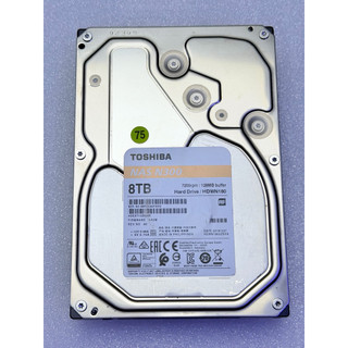 TOSHIBA N300 8TB SATA 3.5吋 NAS硬碟 全區慢速掃描 二手測試良品 HDWN180 含稅價