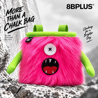 【8BPLUS 奧地利】KELLY 怪獸造型攀巖粉袋 Chalk Bag｜#101032（攀巖 抱石 怪物粉袋）