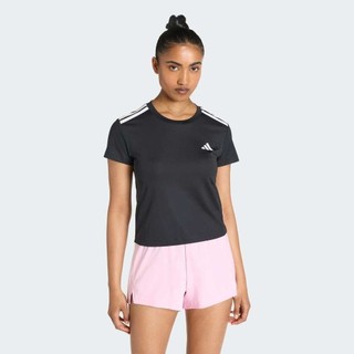 【adidas 愛迪達】短袖上衣 女 亞規 HYG TEE 黑 KC7639
