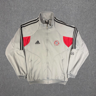 【龐滂古著】ADIDAS 00S 黑三線 BAYERN MUNICH 拜仁 德甲 04-05 運動外套 2579 AY
