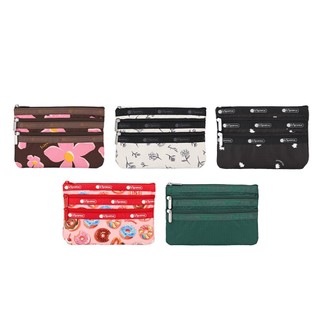 LeSportsac 2026秋季新品 3-Zip Cosmetic 三層拉鍊化妝包(7158)