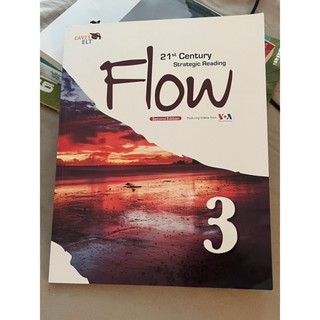 英文課本 Flow: 21st Century Strategic Reading 3 全新（下單前私訊我）